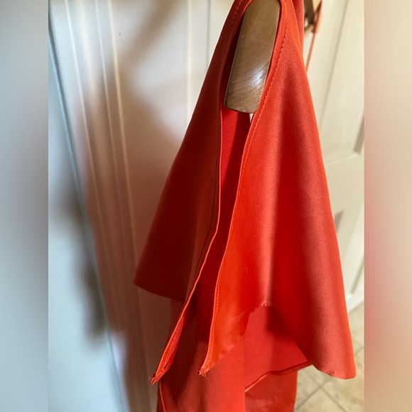 NEW Jessica Simpson one shoulder flutter sleeve dress - Picture 11 of 14